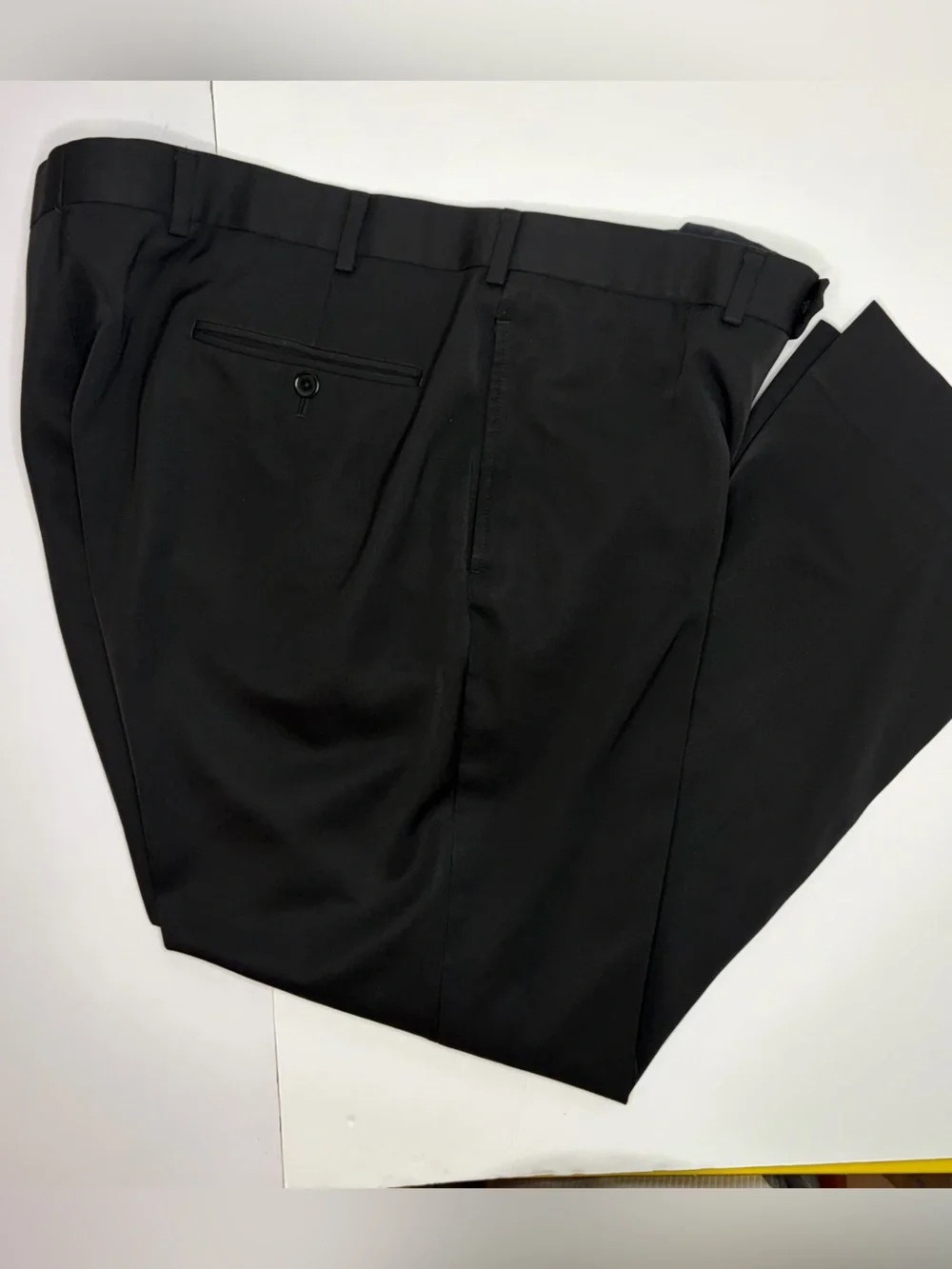 Brooks Brothers Black Madison Fit Dress Pants 38x32